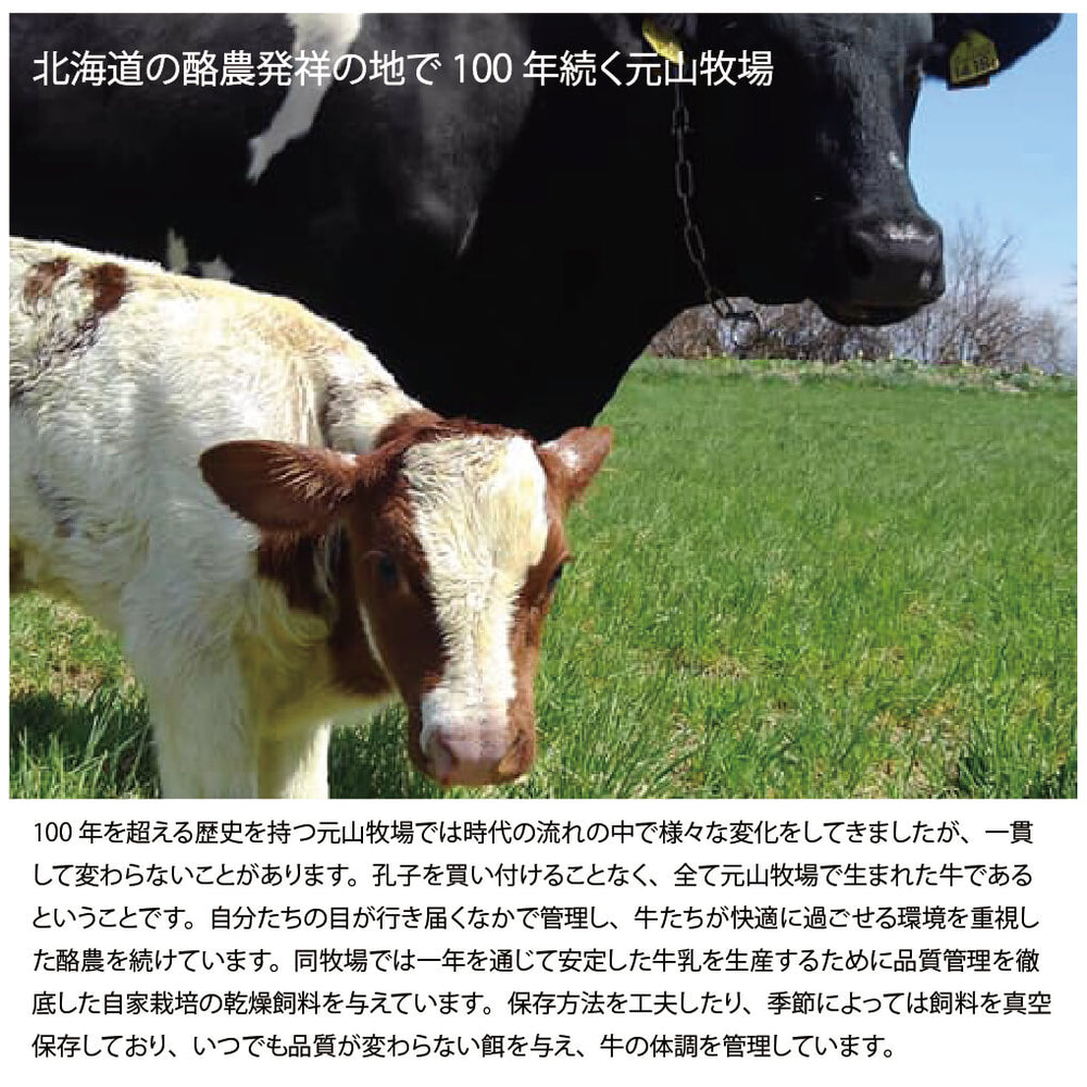 
                  
                    元山牧場　牛乳・コーヒー牛乳 500ml×4 (各2本セット)
                  
                